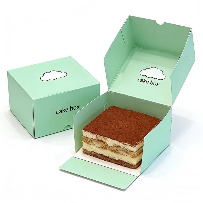 Manufacturer WholeSale 8inch 10inch 12inch Cake Box Luxury White Card Box Brown Paper Baking Cake Packaging Boxes - Image 5