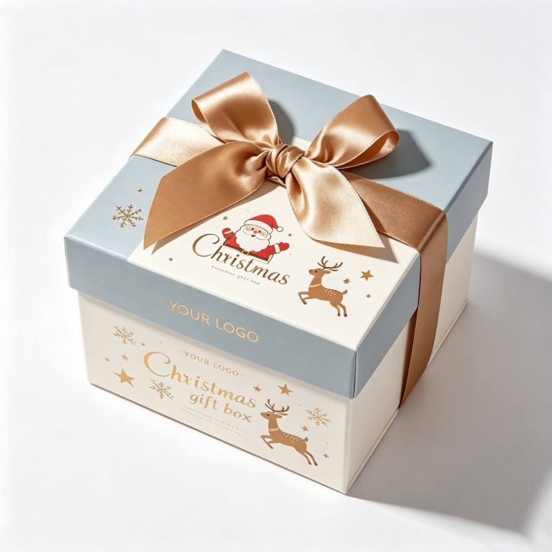 Wholesale Luxury Christmas Gift Box Luxury Paperboard with Colorful Logo Stamping Box for Gift Packaging Gift Set Packaging Box