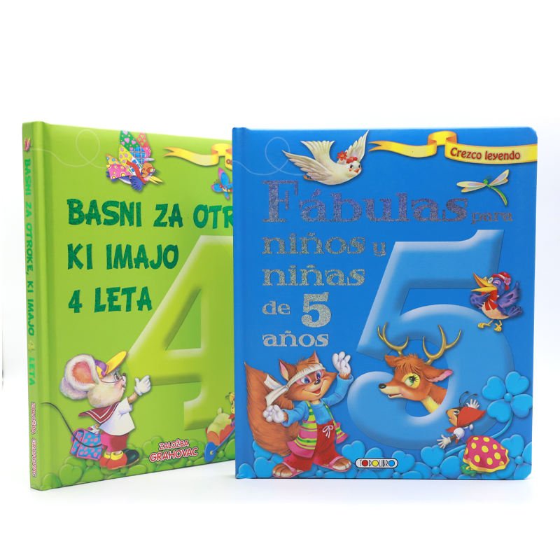 Custom Best Beautiful Children Hardcover Books Printing Factory