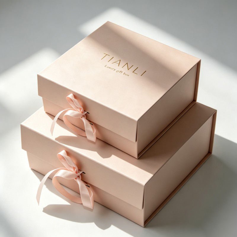 Wholesale Personalized  Virgin Hair Bundles Paper Box Wig Folding Packaging Box Extensions Hair Gift Box with Ribbon Closure