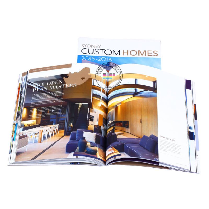 On-demand Custom Cheap Brochure / Catalog / Magazine Printing Booklet Printing