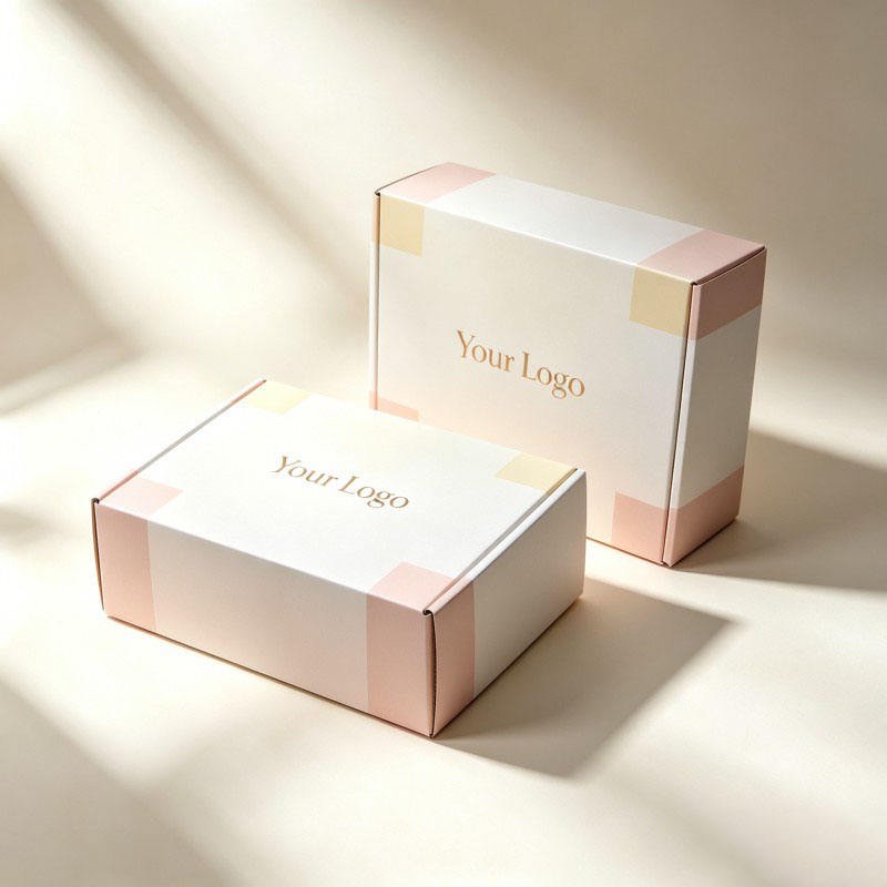 Customized Brand Color Corrugated Cardboard Box Recyclable Cosmetics Clothing Paper Box Hot Embossed T-shirt Gift Packaging Box - Image 3