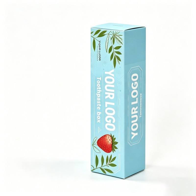 High Sale Cardboard Child Toothpaste Cute Box Eco-friendly Small Cartoon Toothpaste Paper Boxes - Image 5