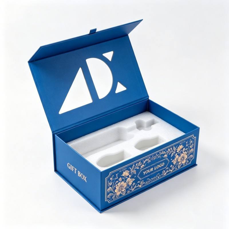 Wholesale Custom Logo Wine Rigid Packaging Box Digital Printing Wine Champagne Magnetic Box Matt Lamination Wine Gift Box