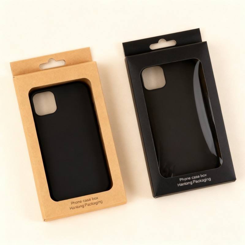 Wholesale Eco-friendky Phone Cases Packaging Boxes Digital Printing Cardboard Kraft Gift Box - Image 5