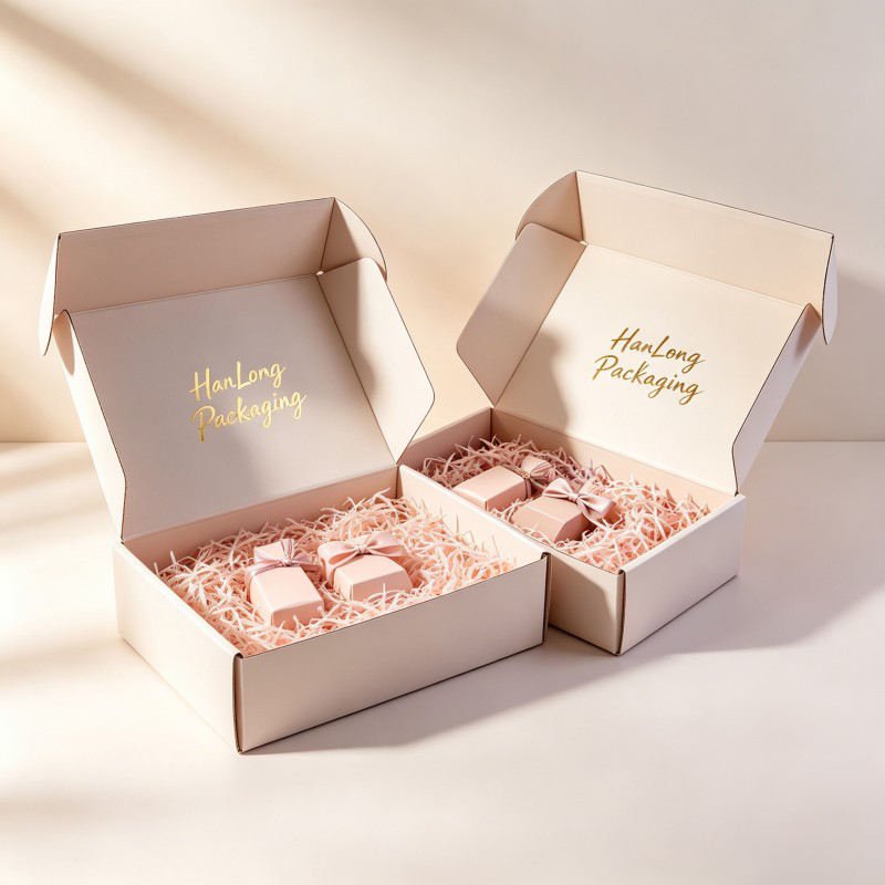Wholesale Shipping Boxes for Gift Transportation Skin Care Perfume Box Cardboard Mailer Box for Essential Oil  Skincare