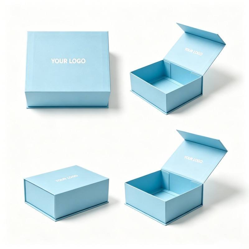 Wholesale Custom Logo Recyclable Luxury Cardboard Paper Packaging Magnetic Closure Gift Box Cosmetic Perfume Lipstick Gift Box