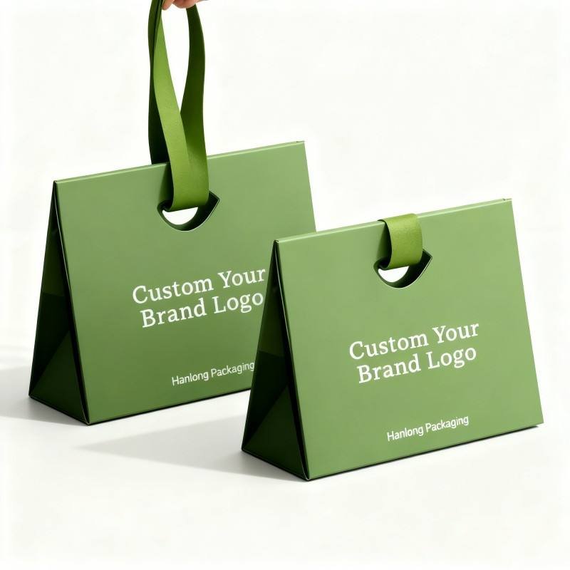 Customized Gift Paper Bag with Handle Digital Printing Foldable Gift Paper Bag Biodegradable Paper Bag for Gift - Image 5