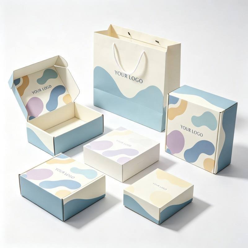 Custom Logo Recycled Corrugated Mailer Box Recycled Cardboard Box Wholesale Mailing Carton with Custom Printing - Image 5