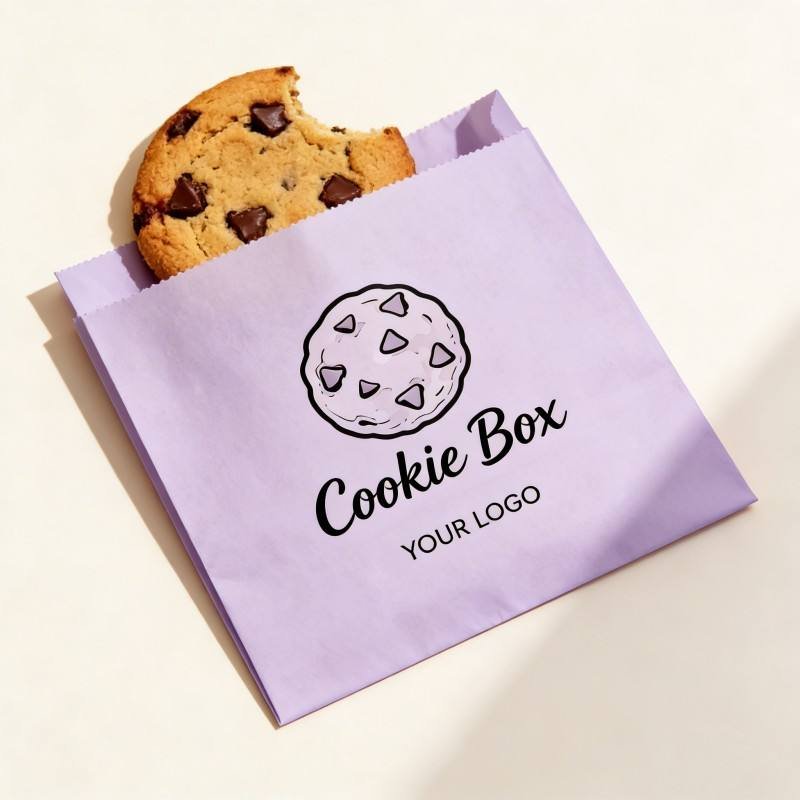 Customized Design Logo Food Packaging Bag Oil Proof and Waterproof Food Paper Bag Eco Friendly Toast Burger Paper Bag - Image 4