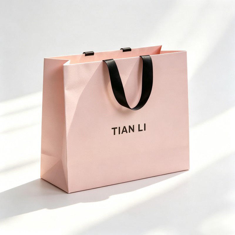 Wholesale Gift Paper Box Shopping Paper Bag Takeaway Shopping Bags Customized Candles Photo Frame Bag - Image 5
