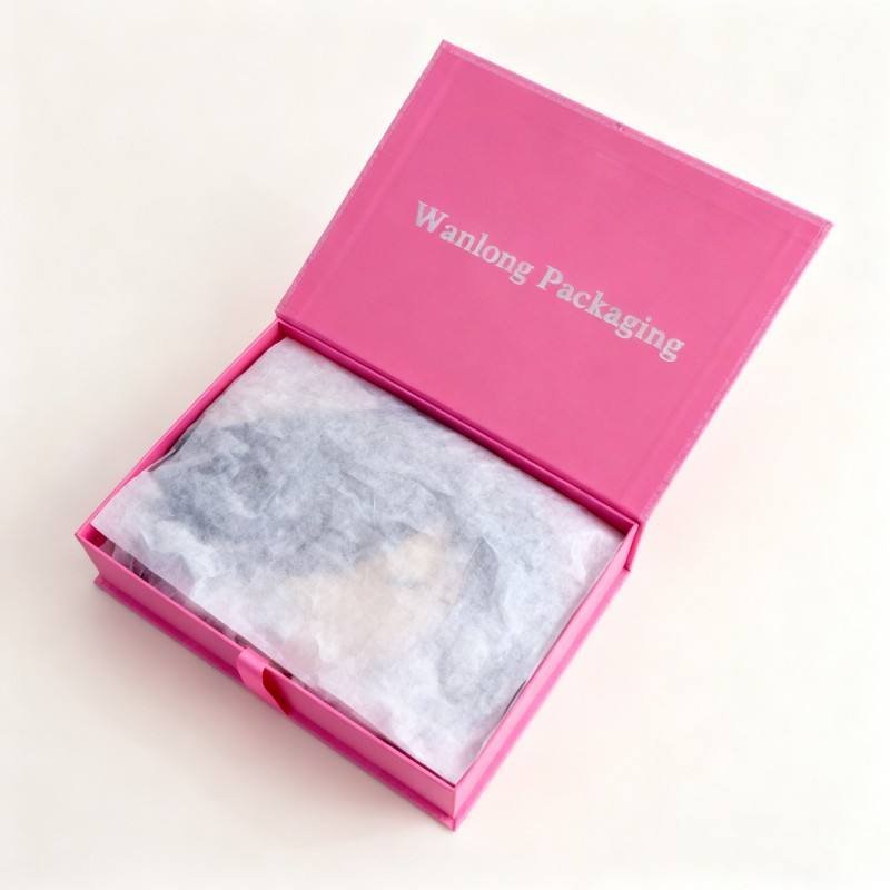 Wholesale Folding Box for Wig Business Hair Products Digital Printing Human Hair Wig Packaging Box Satin Lace Packages Box