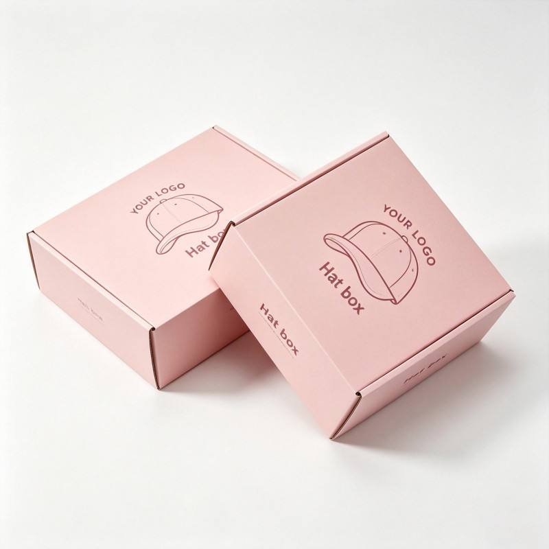 Wholesale Baseball Cap Package Boxes Custom Packaging Hat Paper Box Digital Printing Hat Package Box - Image 6