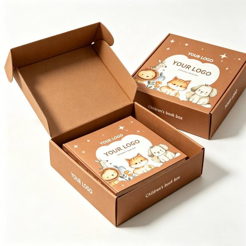 Wholesale Collapsible Colours Paper Packing Gift Shipping Box High Quality Book Package Box Digital Printing Book Package Box - Image 5