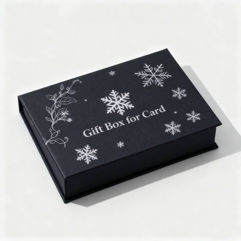 Wholesale  Luxury Flip Box for Card Credit Card Magnetic Flip Boxes Foil Stamping logo Business Card Package