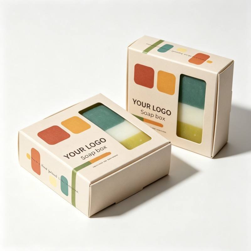 Wholesale Premium Packaging Box for Handmade Soap Custom Soap Gift Box Soy Ink Recyclable Biodegradable Soap Packaging Box - Image 4