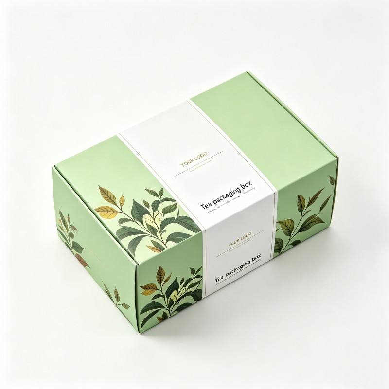 Digital Printing Paperboard Tea Packaging Box Natural Packaging Tea Set Instant Coffee Beverage Infusion Paper Box - Image 5