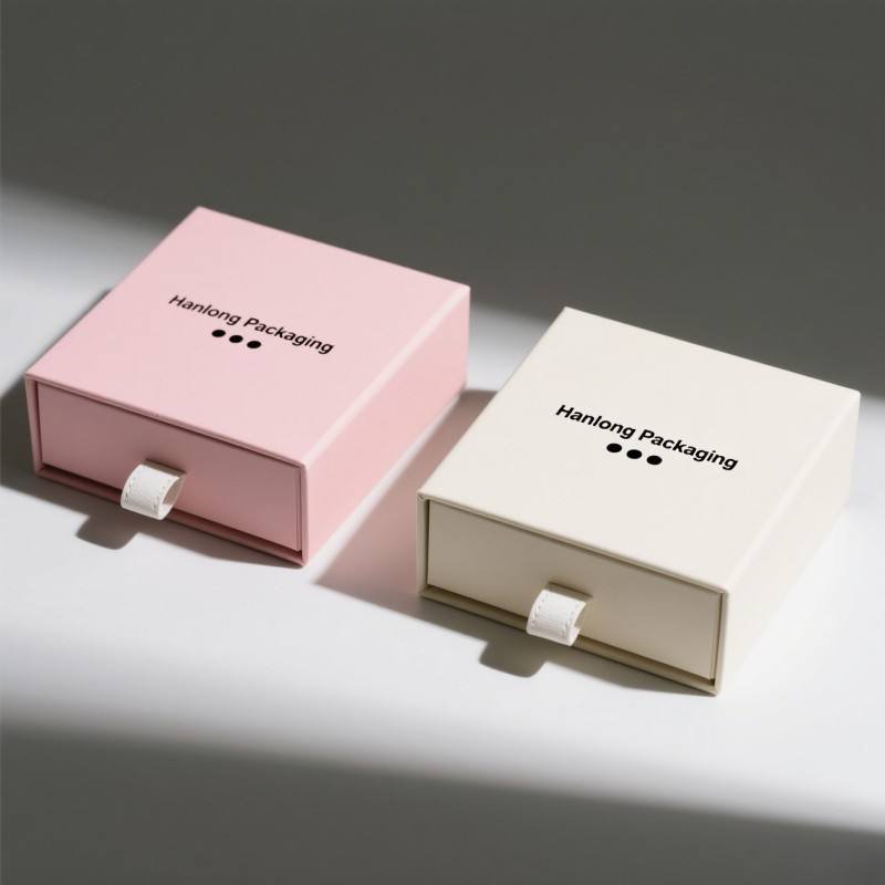 Digital Printing Wallet Drawer Box Deluxe Custom Design Handmade Custom Personalized Drawer Box with Ribbon - Image 4