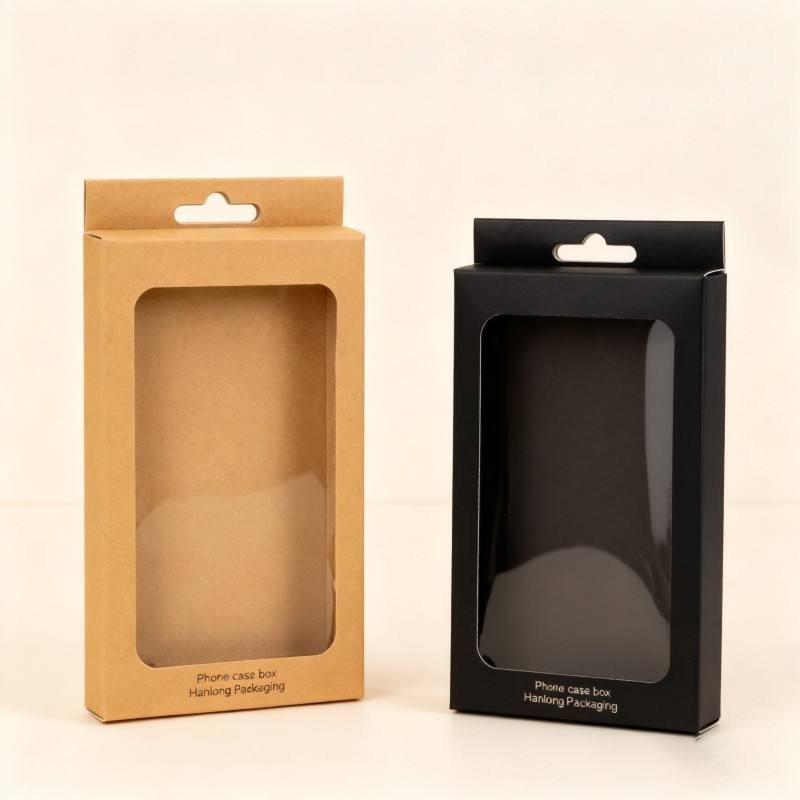Wholesale Eco-friendky Phone Cases Packaging Boxes Digital Printing Cardboard Kraft Gift Box - Image 3