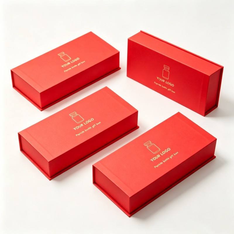 Custom Peptide Packaging Boxes Cardboard Peptide Magnetic Closure Vial Box EVA Protect Insert 3ml/10ml Bottle Packaging Box - Image 4