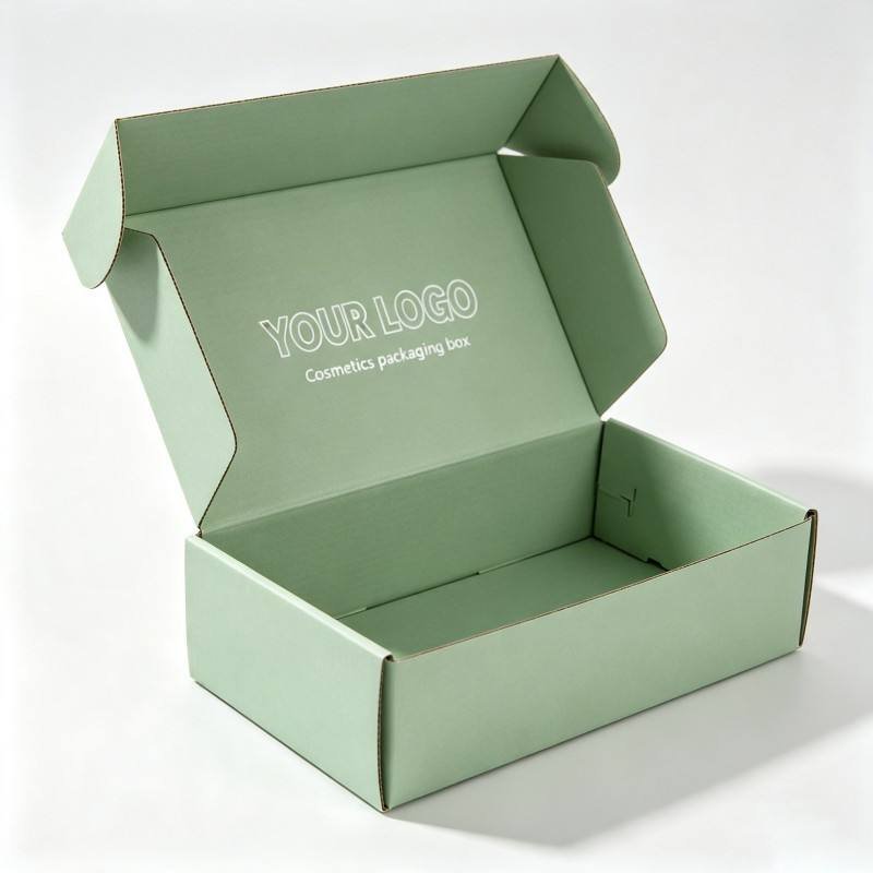 Wholesale Paper Gift Box with Your Logo High Quality Shipping Box for Makeup Soy Ink Cosmetic Packaging Box