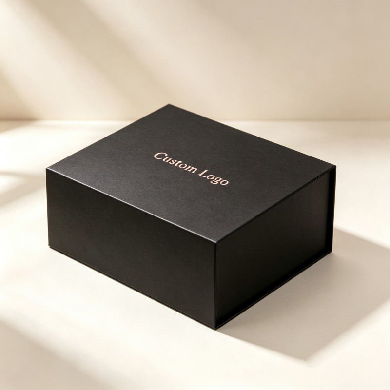 Luxury Magnetic Package with Satin Lining Hair Extension Paper Box Wigs Package logo Stamping Cosmetic Products Package - Image 3
