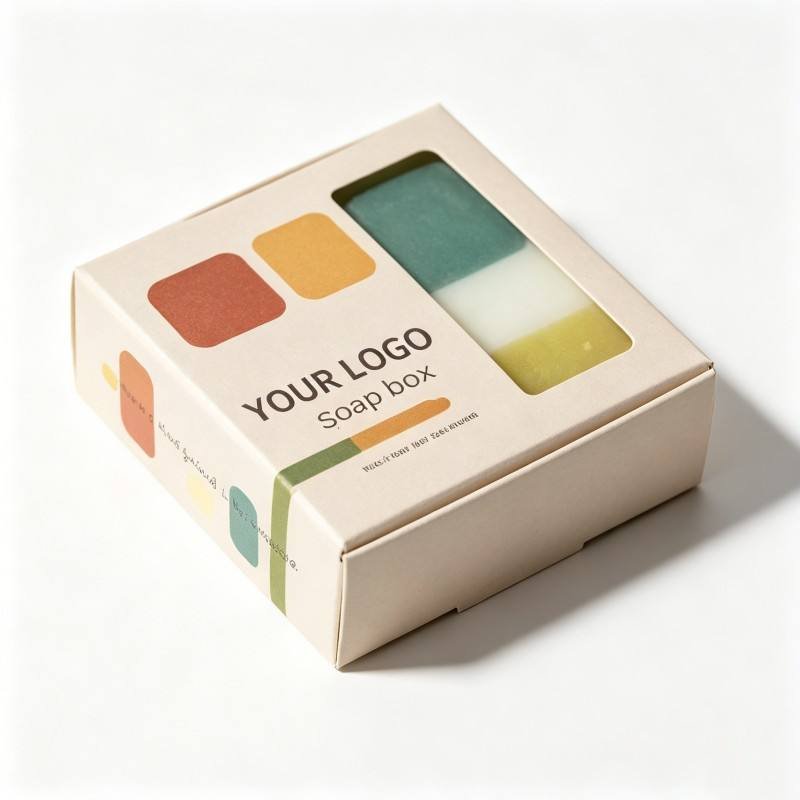 Wholesale Premium Packaging Box for Handmade Soap Custom Soap Gift Box Soy Ink Recyclable Biodegradable Soap Packaging Box