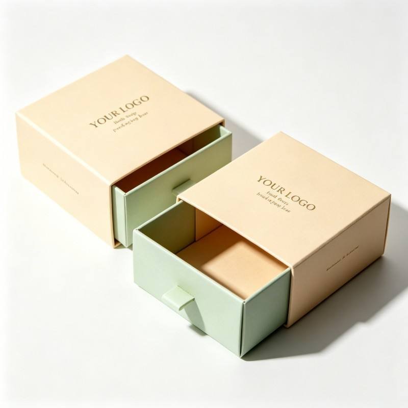 Recyclable Custom logo Soap Paper Packaging Slide Drawer Paper Box with Pull Handle High Quality Packaging Boxes for Soap Gift - Image 5