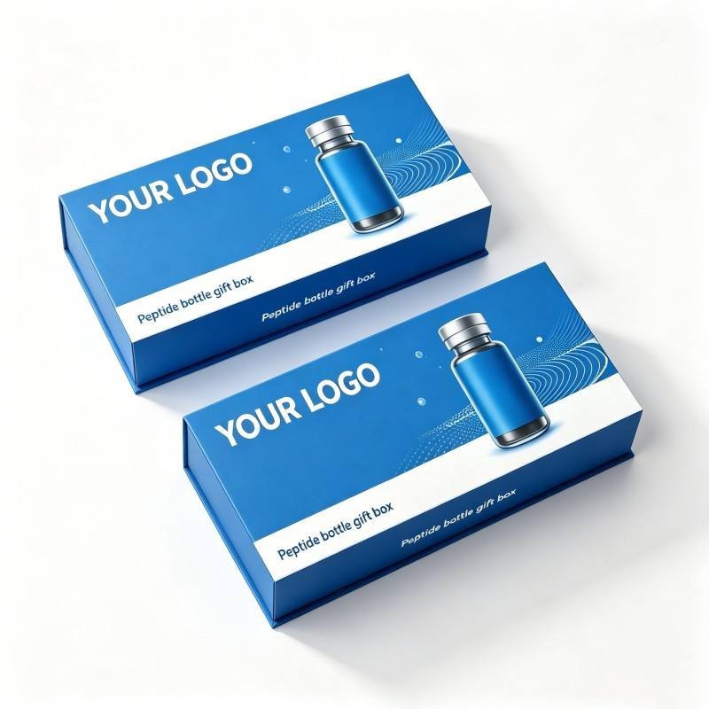 Wholesale Price Custom logo Size Rigid Card Board Peptide Packaging Boxes 3ml 2ml 10ml Cosmetic Peptide Vial Paper Box Packaging - Image 4