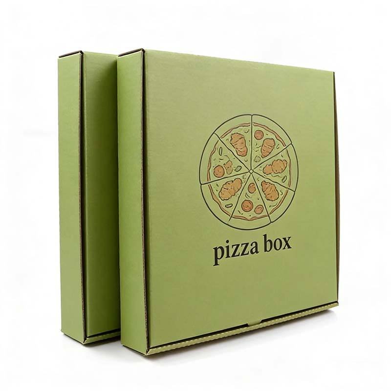 Wholesale Corrugated Paper Brown Pizza Box Recyclable Biodegradable Digital Printing Pizza Box Custom Printed Pizza Boxes - Image 4