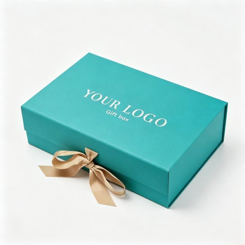 Factory Sale Packaging with Foam for Jewelry Hair Extensions Custom Design Magnetic Boxes Packaging Luxury Gift Box with Ribbon - Image 3