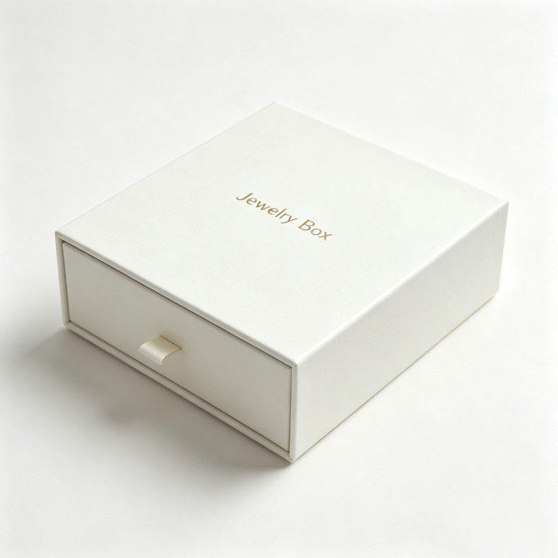 Wholesale Jewelry Box with Inner Tray Bracelets Rings Paper Box Gift Drawer Boxes Customized - Image 6