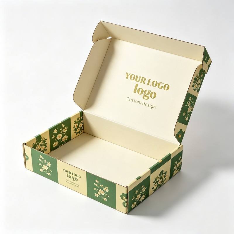 Slim Recyclable Embossed Mailer Box Sustainable Custom Packaging with Matte Laminated Kraft Paper Eco-Friendly Cardboard Box - Image 6
