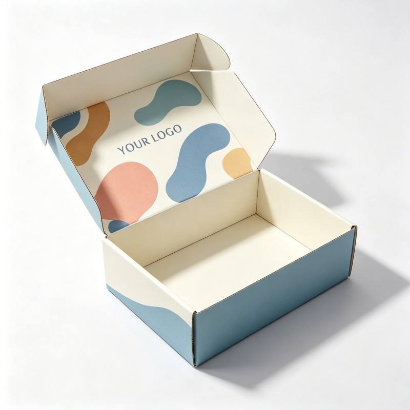 Custom Logo Recycled Corrugated Mailer Box Recycled Cardboard Box Wholesale Mailing Carton with Custom Printing