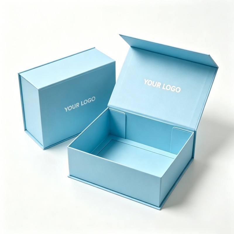 Wholesale Custom Logo Recyclable Luxury Cardboard Paper Packaging Magnetic Closure Gift Box Cosmetic Perfume Lipstick Gift Box - Image 3