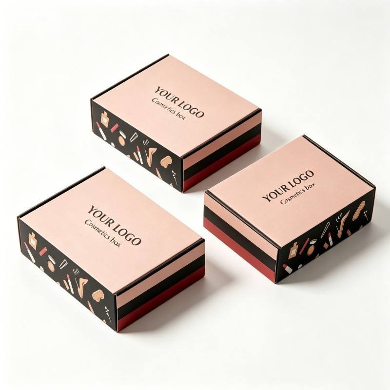 Hot Sale High Quality Cardboard Shipping Mailer Box Wholesale Cosmetic Mailing Shipping Box Soy Ink Cosmetic Shipping Box - Image 3