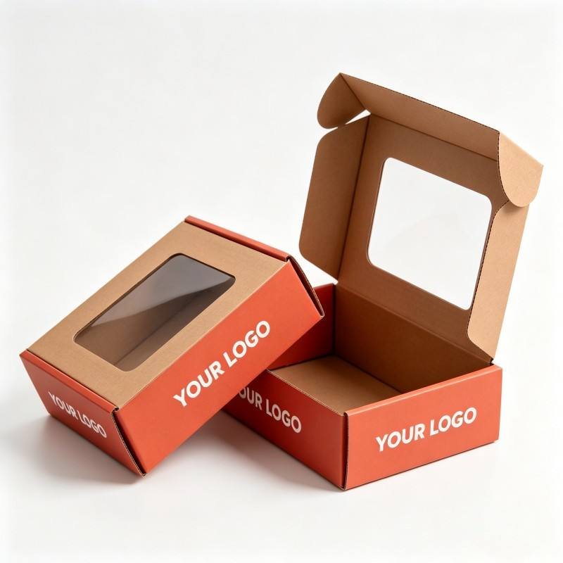 Cheapest Custom Size Food Paper Box Sushi Donuts Chocolate Cookies Bread Snacks Dessert Packaging Box with Window - Image 3