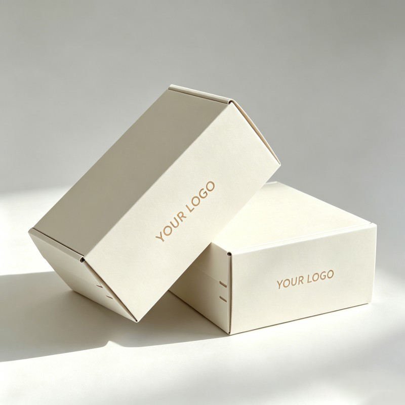 Wholesale Custom Size Printing Eco-Friendly Custom Printed Kraft Paper Zipper Box with Tear Tape for Shipping & Gift Packaging - Image 3