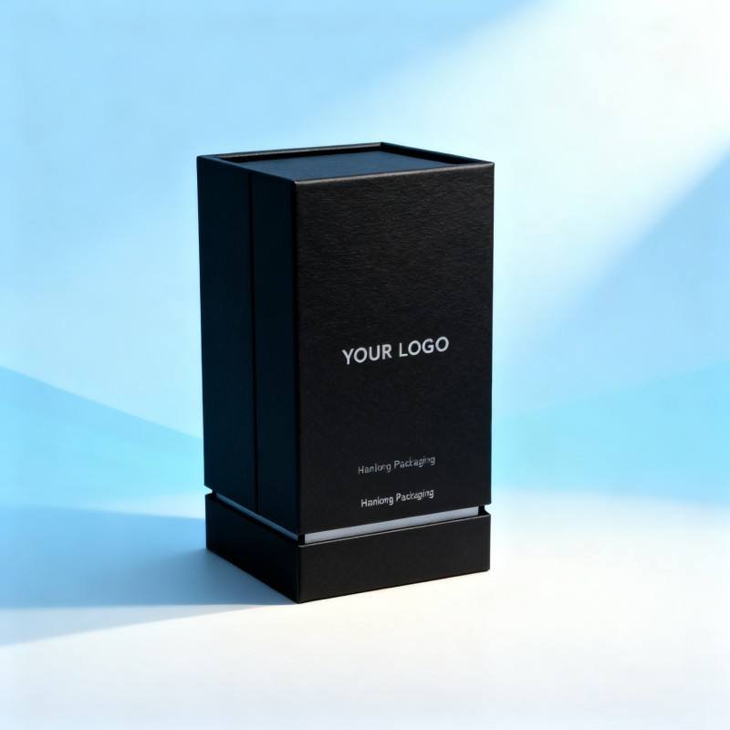 Customized Luxury Paper Cardboard Packaging Box Recyclable Perfume Bottle Gift Box Hot Stamping Candle Glass Bottle Paper Box - Image 3