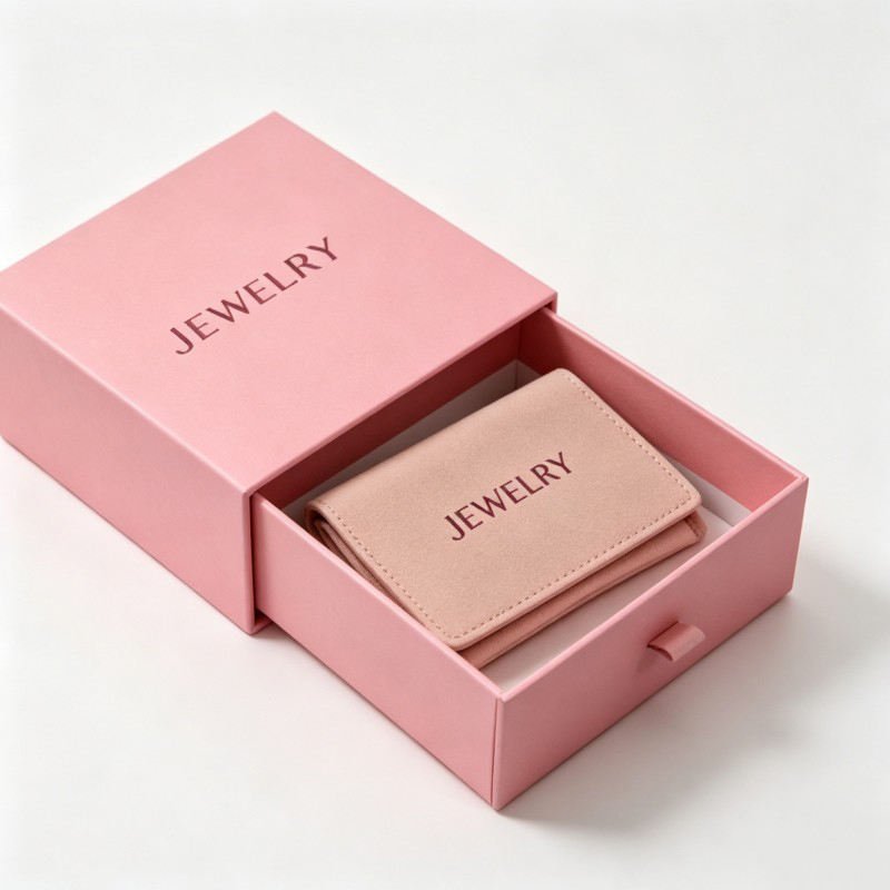 Wholesale Cardboard Girls Necklace Box  Custom Earring Necklace Boxes Jewelry Box Packaging Jewelry  Packing Box