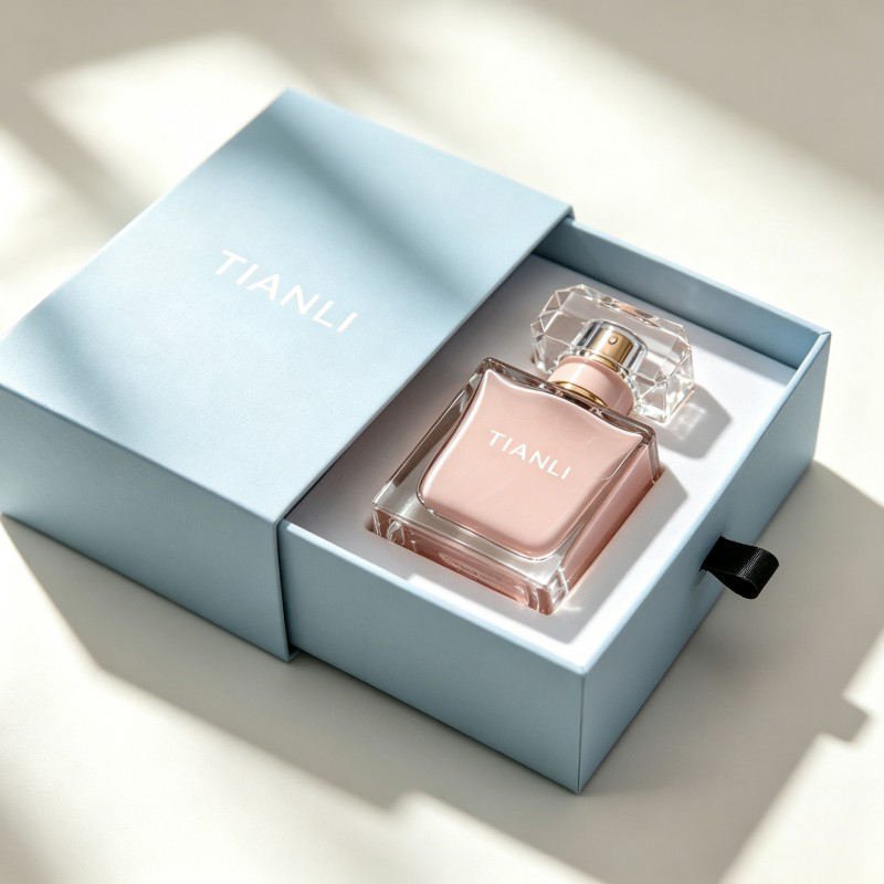 Wholesale Gift Perfume Box with Sleeve  Luxury Cosmetics Perfume Package Drawer Gift Perfume Box