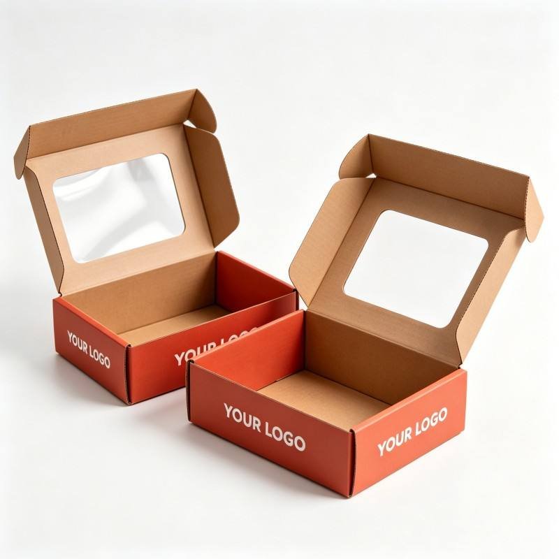 Cheapest Custom Size Food Paper Box Sushi Donuts Chocolate Cookies Bread Snacks Dessert Packaging Box with Window - Image 4