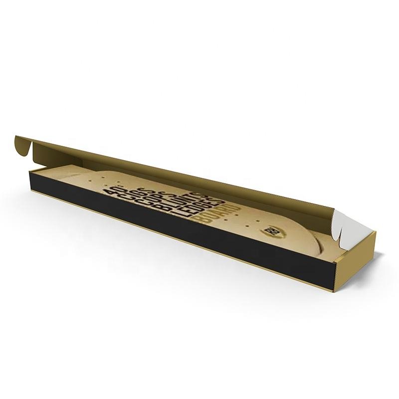 High Quality Kraft Paper Skateboard Corrugated Paper Packaging Box Cardboard Shipping Gift Skateboard Box Gift Box Wholesale - Image 3