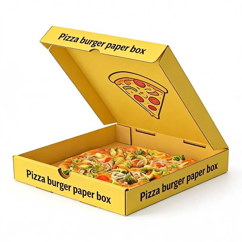 Hot Sale Customized Printing Pizza Box High Quality Pizza Boxes with Logo Digital Printing Pizza Boxes Wholesale - Image 3