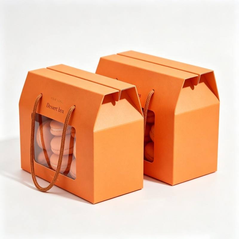 Hot Sale Different Flavor Cookie Style Box Hot Sale OEM ODM Corrugated Candy Box with Gold Stamping for Food Packaging Custom