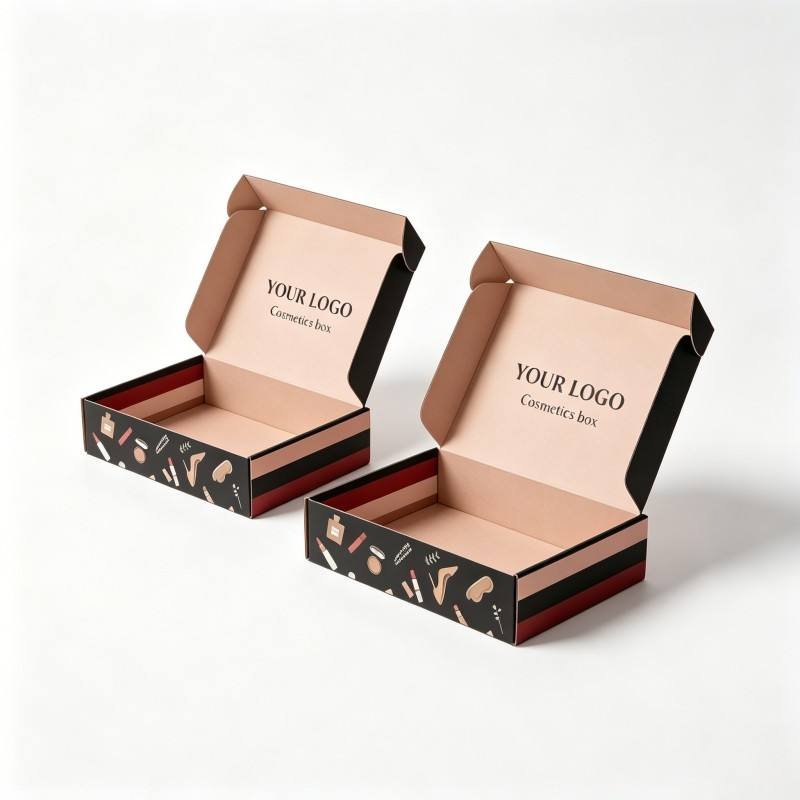 Hot Sale High Quality Cardboard Shipping Mailer Box Wholesale Cosmetic Mailing Shipping Box Soy Ink Cosmetic Shipping Box