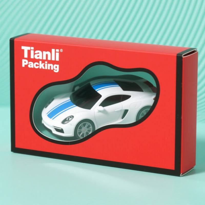 Customized Cheap Foil logo Corrugated Paper Box Environmentally Friendly Printing Toy Car Packaging Soy Ink Toy Doll Gift Box - Image 4