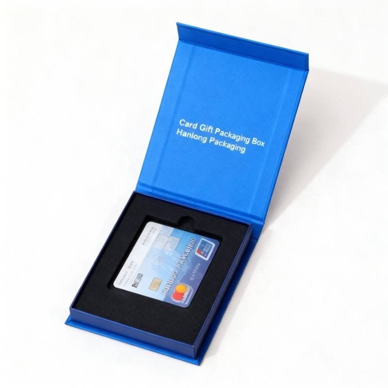 Wholesale Magnetic Box for Credit Card Vip Card Package Flip Closure Boxes Entrance Guard Card Customs Boxes