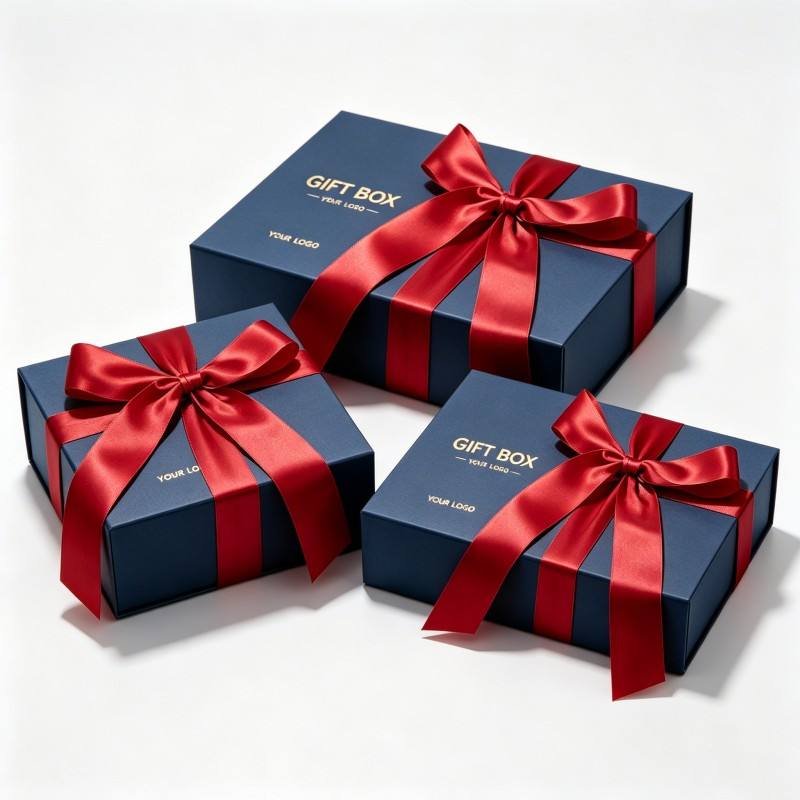 Luxury Rigid Cardboard Gift Box Custom logo Size with UV Coating Sponge Lining Magnet Closure for Gift Craft Cosmetic Packaging - Image 3