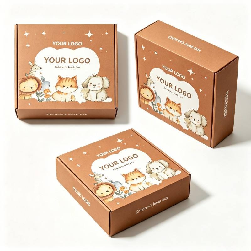 Wholesale Collapsible Colours Paper Packing Gift Shipping Box High Quality Book Package Box Digital Printing Book Package Box - Image 3